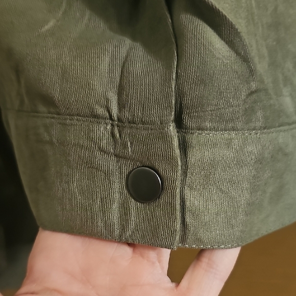 Blu Pepper Soft Olive Utility Jacket - Picture 5 of 9